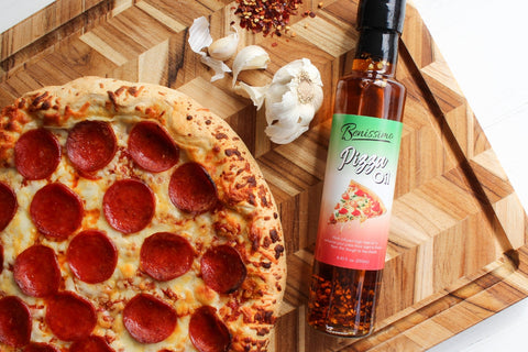 Introducing: Benissimo Pizza Oil for National Pizza Day