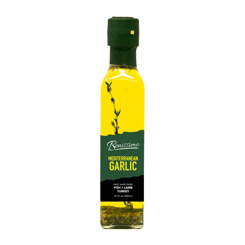 Mediterranean Garlic Oil 8.45 oz - Benissimo