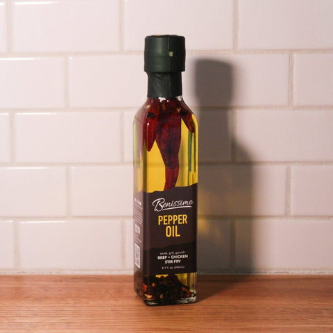 Pepper Oil 8.1 oz - Benissimo