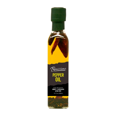 Pepper Oil 8.1 oz - Benissimo